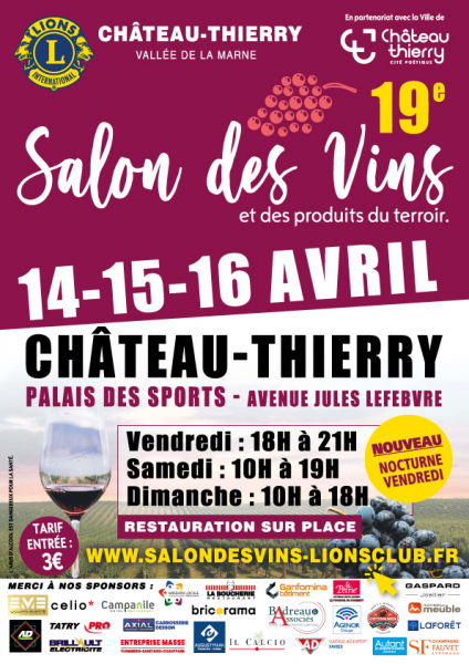 Salon des vins Château-Thierry